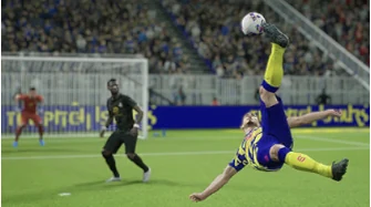 Acrobatic Finishing eFootball skill